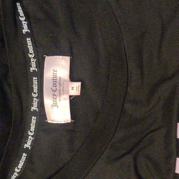 Juicy Couture Sleepwear Top Only Size M - Picture 2 of 3